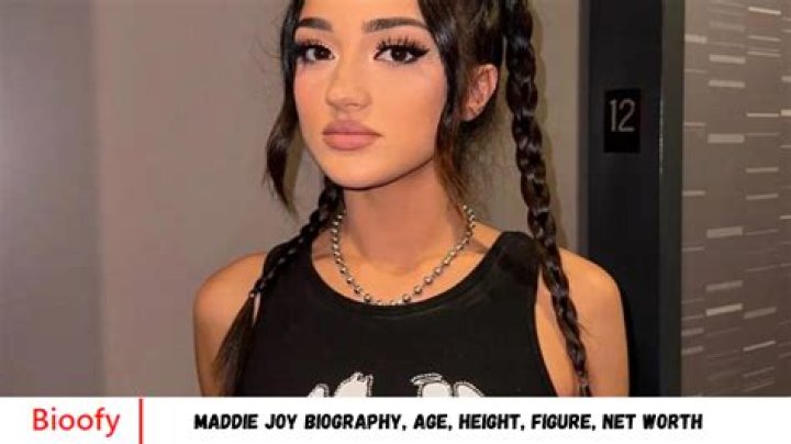 Maddie Joy - Bio, Age, Net Worth, Height, Nationality In Relationship