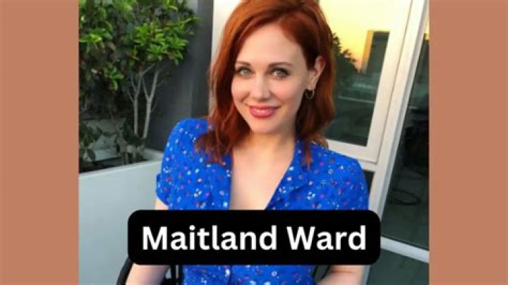 Maitland Ward - Bio, Age, Net Worth, Height, Facts, Career, Married