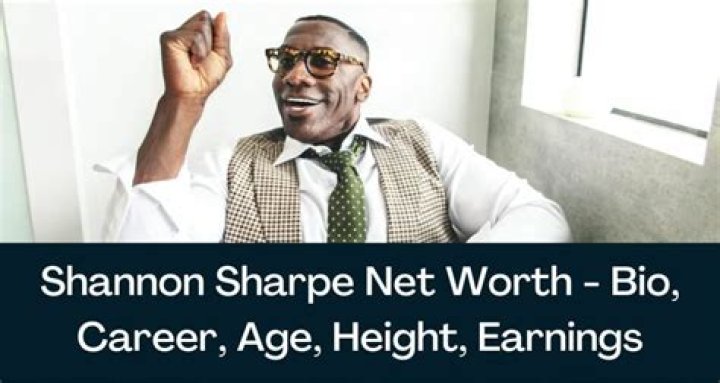 Shannon Sharpe - Bio, Age, Net Worth, Height, Single, Nationality, Body Measurement, Career